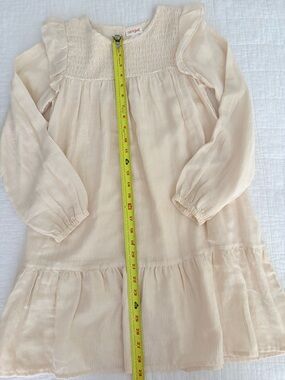 Cat & Jack Cream Textured Gauze Top